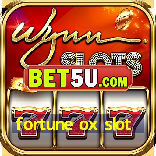 fortune ox slot